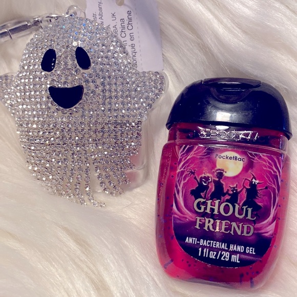 👻 GEMSTONE BEAUTIFUL GHOST! Holder & Sanitizer you can switch out Scent - Picture 2 of 5